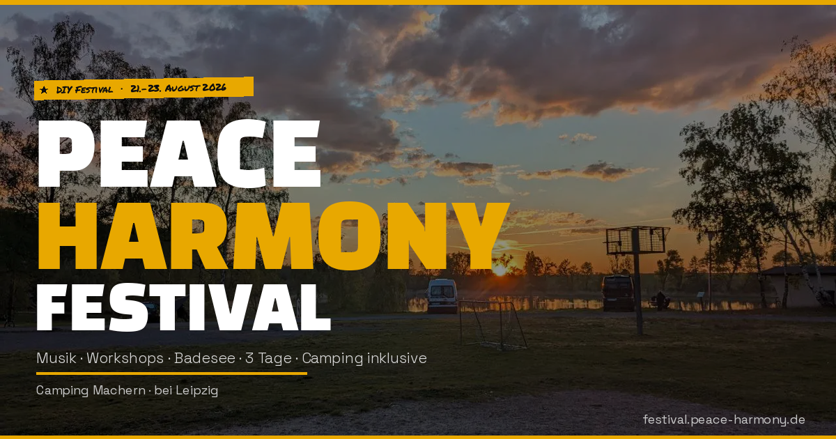 Peace Harmony Festival 2026 – Key Visual
